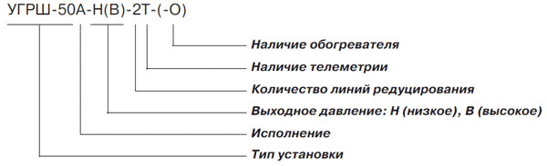 Установки газорегуляторные шкафные УГРШ-50А-Н(В)- 2Т(-О)