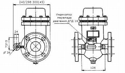 Фильтры газа ФГ16-50 (-В) с ДПД, ФГ16-80 (-В) с ДПД, ФГ16-100 (-В) с ДПД